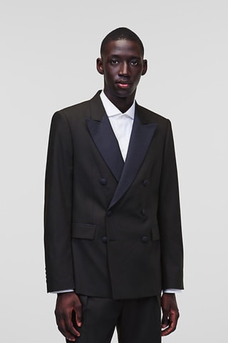 Veste en laine - Noir