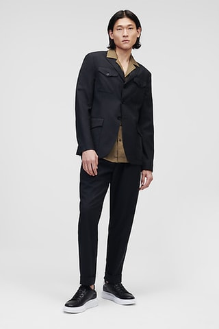 Veste en laine - Noir