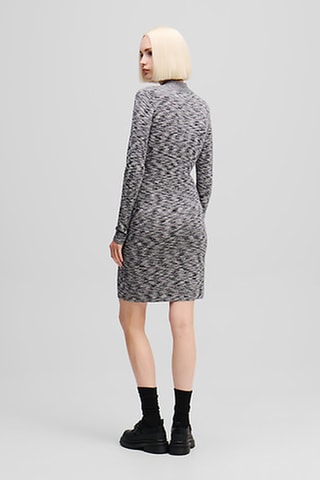 Robe pull - Gris clair chiné