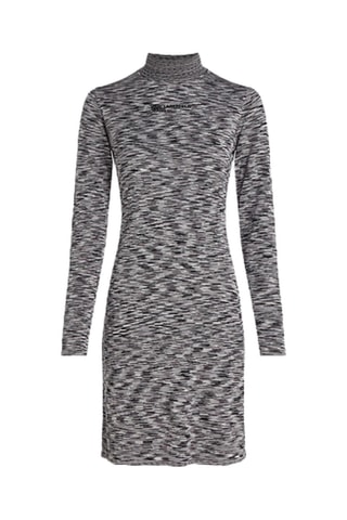 Robe pull - Gris clair chiné