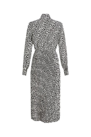 Robe droite - Noir et blanc