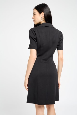 Robe portefeuille - Noir