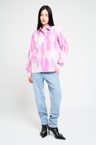 Chemisier tie and dye - Rose