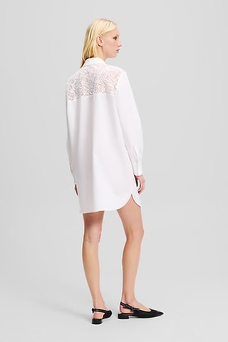 Tunique en coton biologique - Blanc