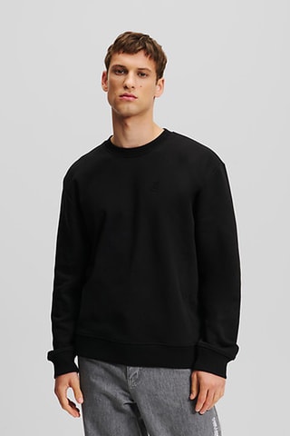 Sweat en coton biologique - Noir
