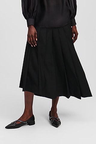 Jupe plissée - Noir