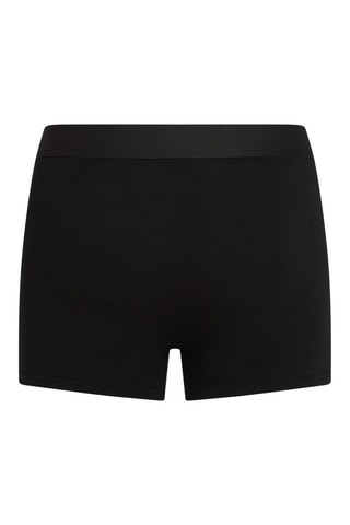 3 boxers en coton biologique - Blanc, bleu et noir