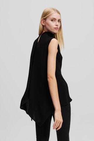 Blouse sans manches - Noir