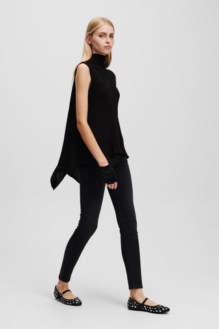 Blouse sans manches - Noir