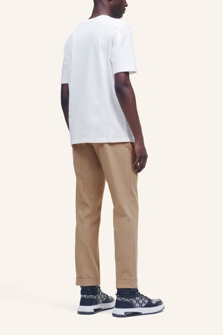 Pantalon cargo en laine - Beige