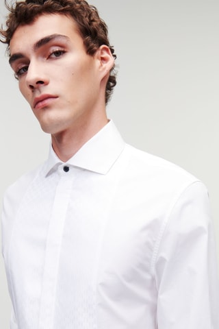 Chemise en coton biologique - Blanc
