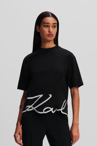 T-shirt en coton biologique - Noir