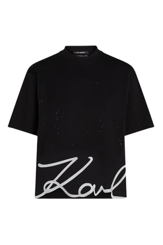 T-shirt en coton biologique - Noir