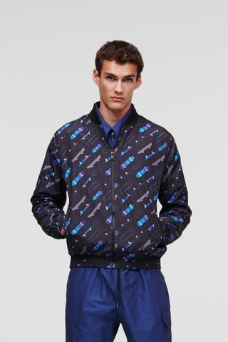 Bomber réversible - Noir