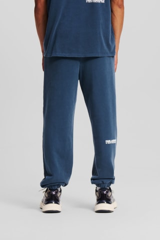 Jogging en coton biologique - Indigo