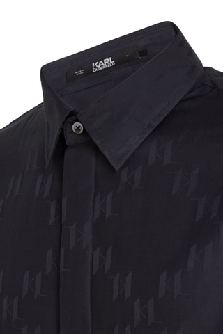 Chemise en coton biologique - Noir