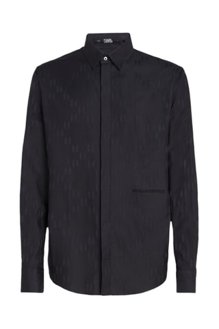 Chemise en coton biologique - Noir