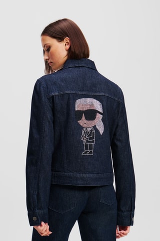 Veste en jean - Bleu marine