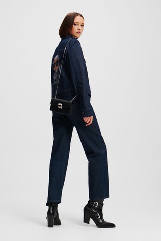 Veste en jean - Bleu marine