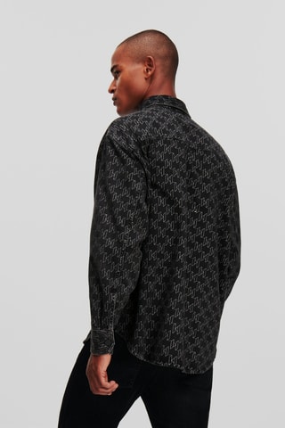 Chemise en jean - Noir