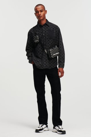 Chemise en jean - Noir