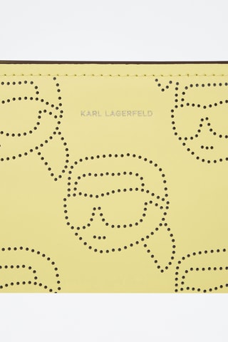 Sac porté épaule en cuir - Jaune