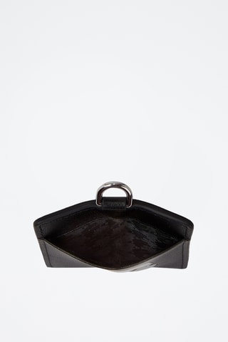 Porte-cartes en cuir - Noir