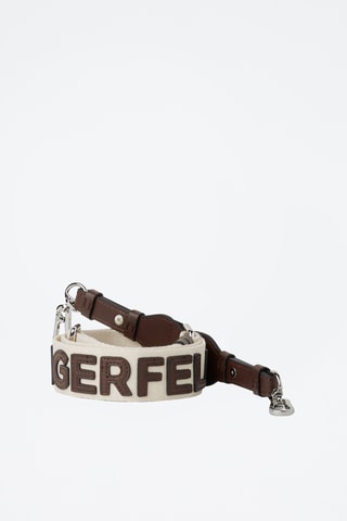 Bandoulière en cuir - Marron