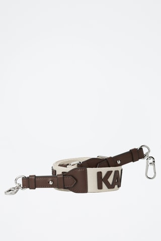 Bandoulière en cuir - Marron