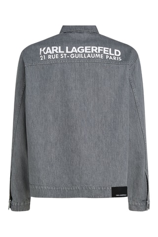 Veste en jean - Gris