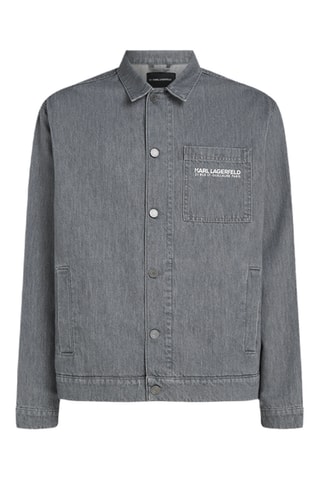 Veste en jean - Gris