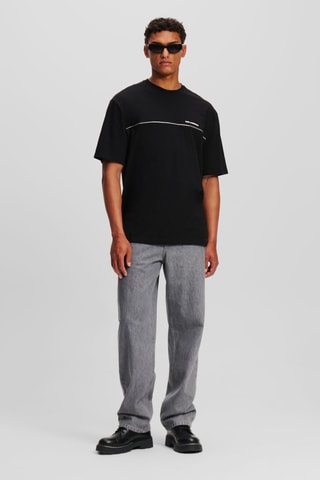 T-shirt en coton biologique - Noir