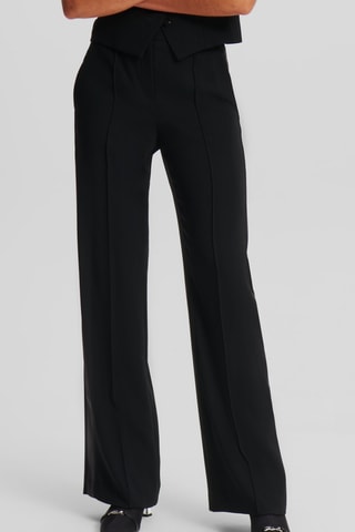 Pantalon taille haute - Noir