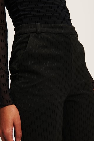 Pantalon 7/8 taille haute - Noir