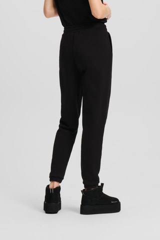 Jogging en coton biologique - Noir