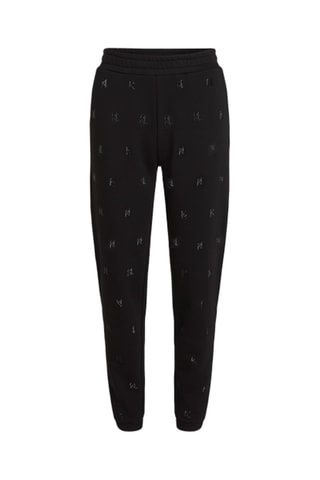 Jogging en coton biologique - Noir