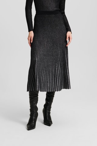 Jupe plissée - Noir
