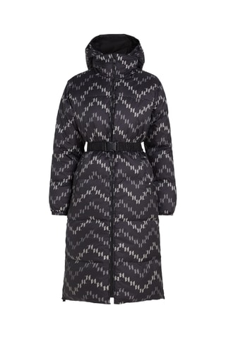 Doudoune longue réversible - Noir