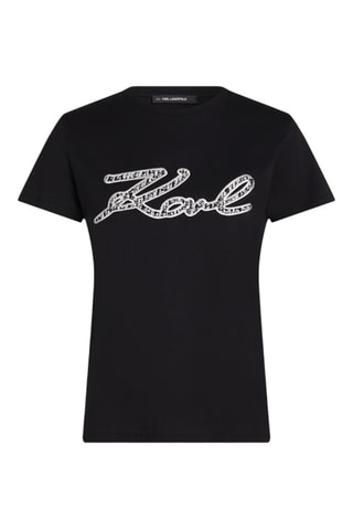 T-shirt en coton biologique - Noir
