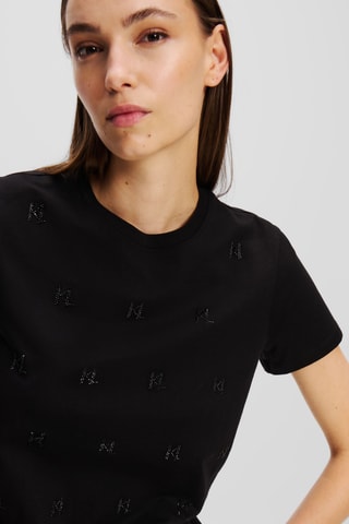 T-shirt en coton biologique - Noir