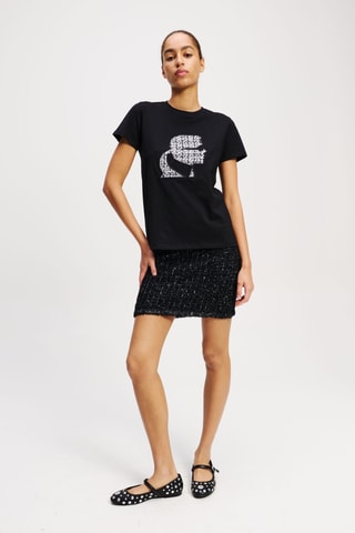 T-shirt en coton biologique - Noir