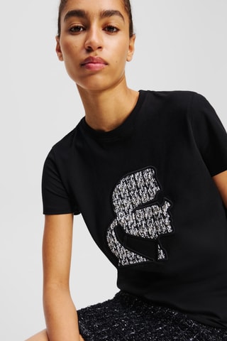 T-shirt en coton biologique - Noir