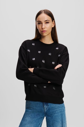 Sweat en coton biologique - Noir