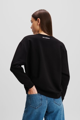 Sweat en coton biologique - Noir