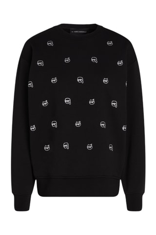 Sweat en coton biologique - Noir