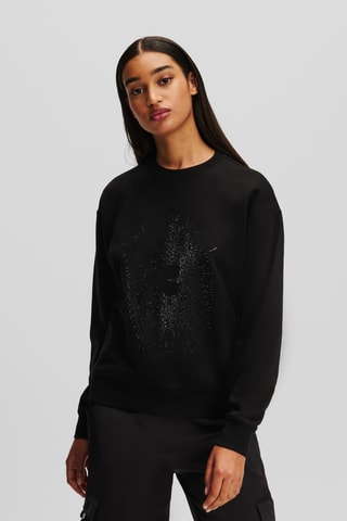 Sweat en coton biologique - Noir