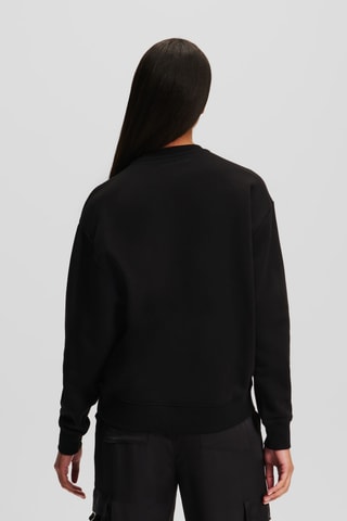 Sweat en coton biologique - Noir