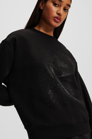 Sweat en coton biologique - Noir