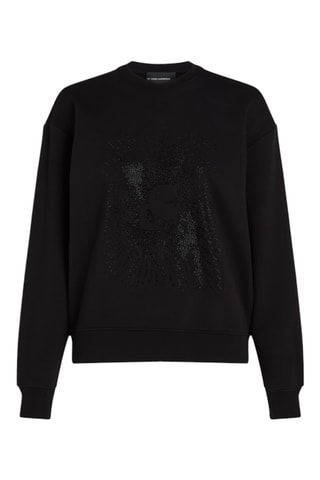 Sweat en coton biologique - Noir