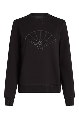 Sweat en coton biologique - Noir